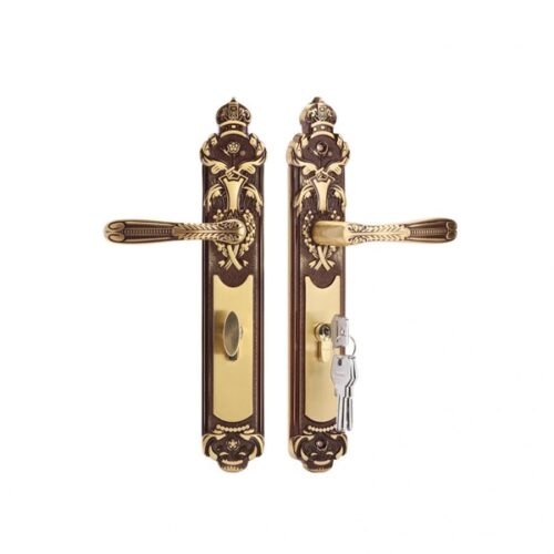 Khóa cửa chính Demax CLK306 Brass