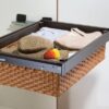 Rổ ngăn kéo để đồ gấp giả mây Euronox EUA89 2 Euronox EUA89
