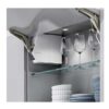 Bộ tay nâng Free Flap 1.7E Hafele 372.29.700 nắp trắng 1 Bộ tay nâng Free Flap 1.7E Hafele 372.29.700 nắp trắng