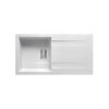 Chậu rửa bát Elica Pyragranite Kartesio 1B 1D Snow 70054411 2 Chậu rửa bát Elica Pyragranite Kartesio 1B 1D Snow 70054411