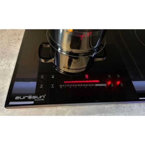 Mặt kính bếp từ đôi Eurosun EU-T756 lắp âm