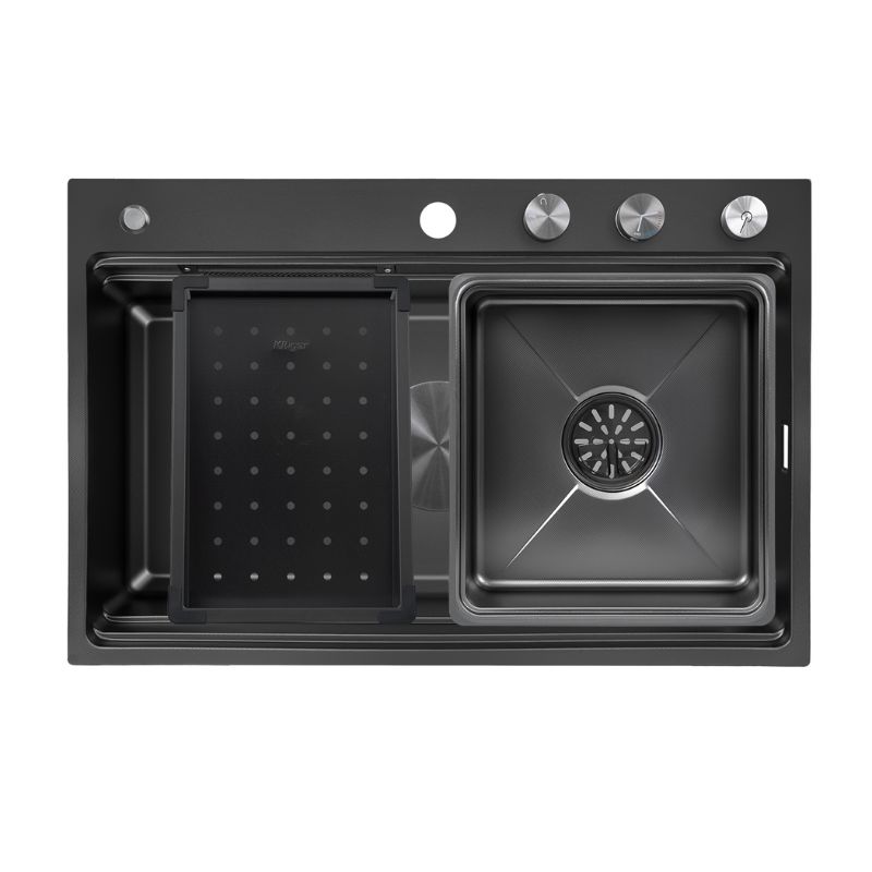 Ảnh chậu rửa phụ inox Kluger KC-701B Ảnh chậu rửa phụ inox Kluger KC-701B