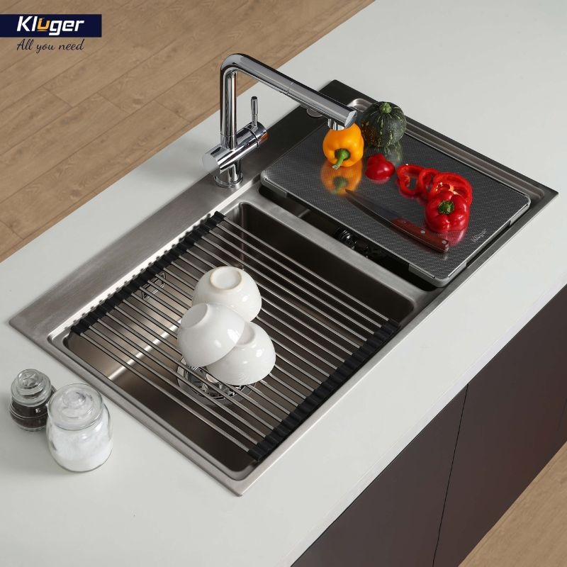 Ảnh giá để đồ inox Kluger KRM-01 Ảnh giá để đồ inox Kluger KRM-01