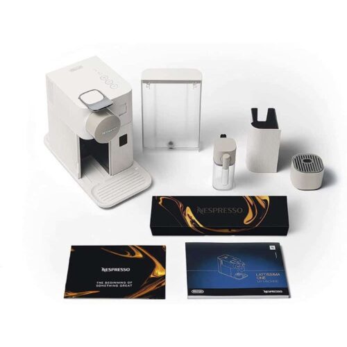 Máy pha cafe viên nén DeLonghi EN510.W Lattissima One 4 Hình ảnh máy pha cafe viên nén DeLonghi EN510.W Lattissima One