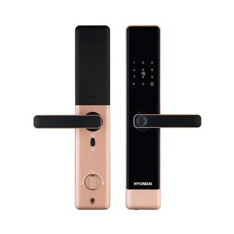 Khóa điện tử Hyundai HY-SL007 Rose Gold Khóa điện tử Hyundai HY-SL007 Rose Gold