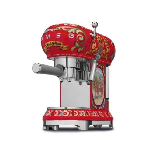 Máy pha cafe Smeg Dolce Gabbana ECF01DGEU Sicily tình yêu của tôi