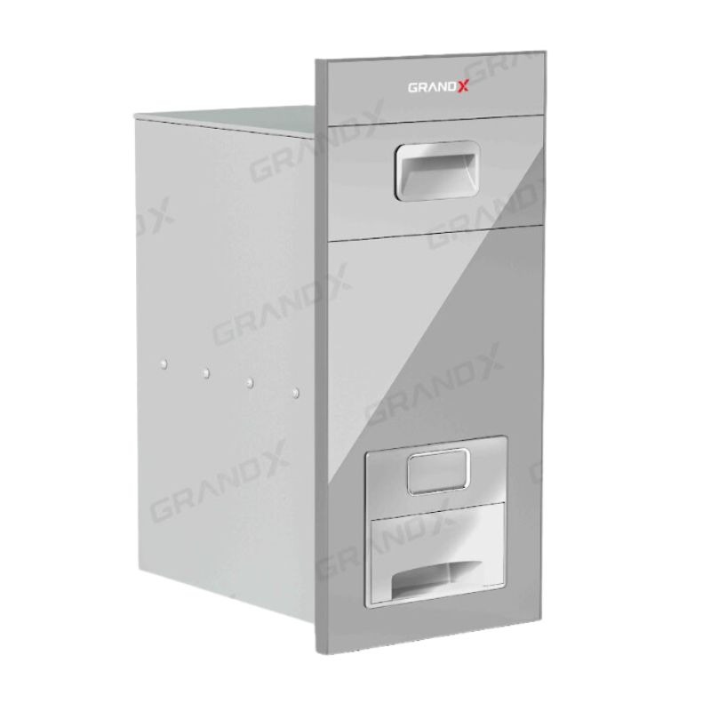 Thùng gạo mặt kính nút nhấn Grandx XR.G302M Thùng gạo mặt kính nút nhấn Grandx XR.G302M