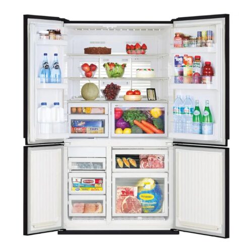 anh tu lanh 4 canh multi doors inverter 580 lit mitsubishi mr la72er gbk v