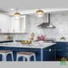Mẫu tủ bếp Inox cánh kính cường lực CKCL19 - Tủ bếp chữ L, hiện đại 2 Mẫu tủ bếp Inox cánh kính cường lực CKCL19 - Tủ bếp chữ L, hiện đại