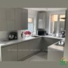Mẫu tủ bếp nhựa cánh Acrylic TBNA07 - Tủ bếp chữ U, hiện đại
