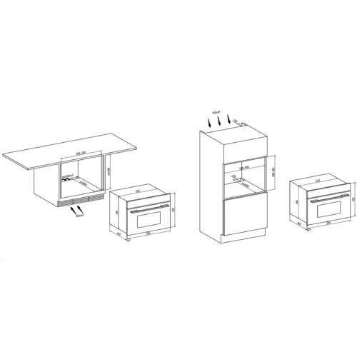 LÒ NƯỚNG KÈM VI SÓNG HAFELE HC-MWO381B 495.10.044 3 2 2 1