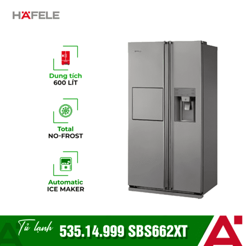 Tủ lạnh Smeg SBS662X Hafele 535.14.999
