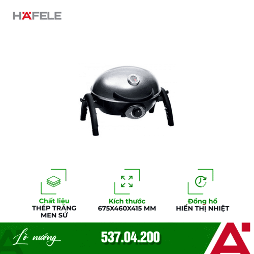 Lò nướng gas 1 vùng nấu Hafele 537.04.200