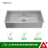 Chậu rửa bát Inox 1 hố Hafele WS R0 HS24-SSN1S-7644 SILVER 567.24.467 2 567 optimized.24.467 1