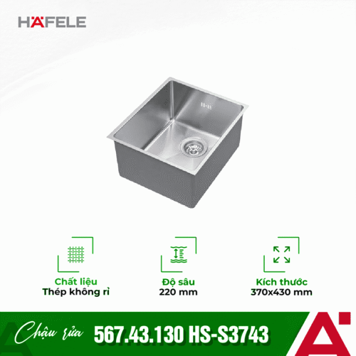Chậu rửa bát HAFELE ENZO R 567.43.130