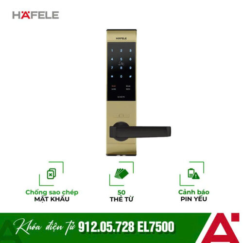 Khóa Điện Tử EL7500 Hafele 912.05.728