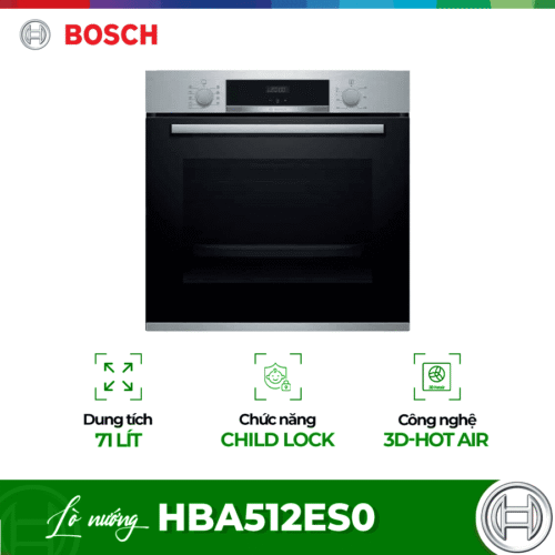 Lò nướng BOSCH HBA512ES0 Serie 4