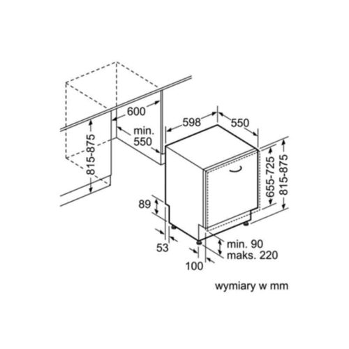 Máy rửa bát âm toàn phần Bosch SMV46MX03E 6 may rua bat am toan phan bosch smv46mx03e 3