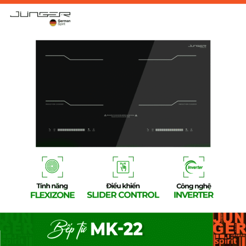 Bếp từ đôi Junger MK-22 lắp âm