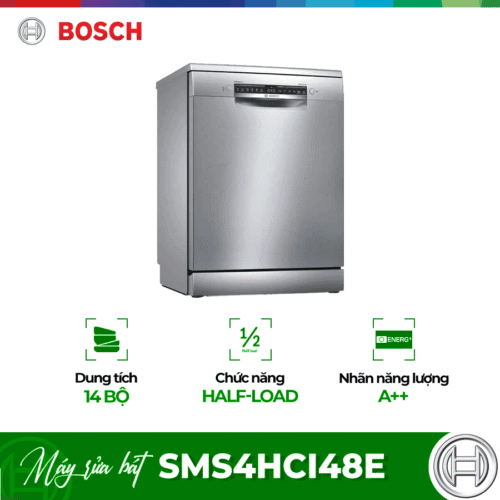 Máy rửa bát Bosch SMS4HCI48E Serie 4