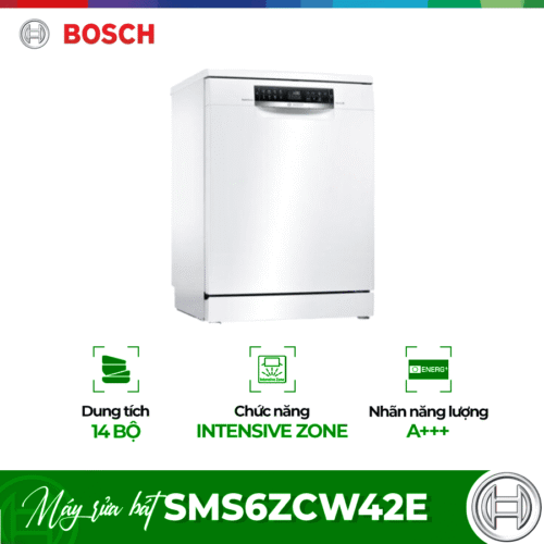 Máy rửa bát độc lập Bosch SMS6ZCW42E Serie 6