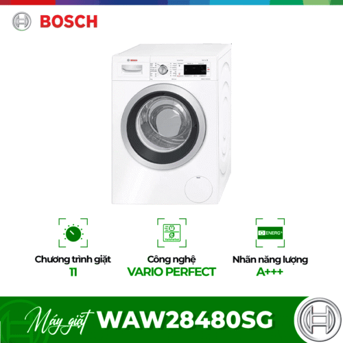 Máy giặt quần áo Bosch WAW28480SG