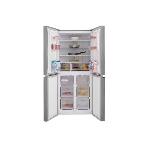 Tủ lạnh 4 cánh 401 lít Sharp SJ-FXP480V-SL 3 anh tu lanh 4 canh 401 lit sharp sj fxp480v sl