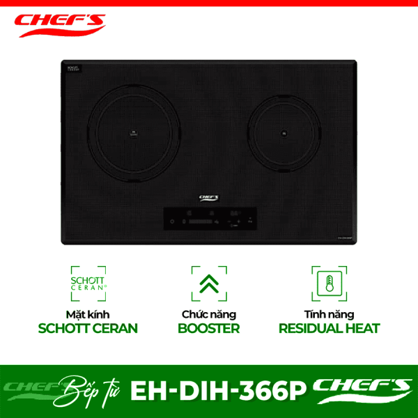 Bếp từ đôi Chefs EH-DIH-366P 5 eh dih 366p optimized 600x600 1