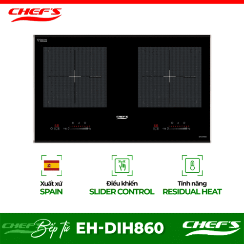 Bếp từ đôi Chefs EH-DIH860