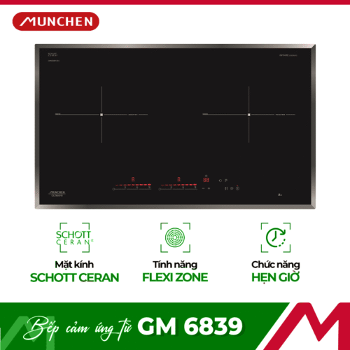 Bếp cảm ứng từ Munchen GM 6839