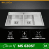 Chậu rửa chén bát Malloca MS 6305T 2 ms 6305t optimized