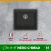 Chậu đá Malloca NERO G-10540 1 nero g 10540 optimized