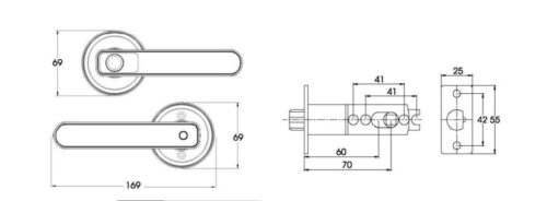 Khóa cửa vân tay Demax SL108 BL 3 sl108 bl 1