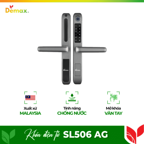 Khóa cửa điện tử chống nước Demax SL506 AG