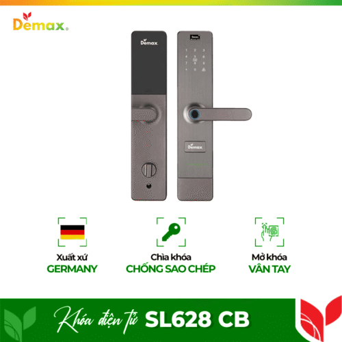 Khóa cửa điện tử Demax SL628 CB