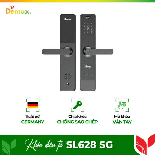 Khóa cửa điện tử Demax SL628 SG