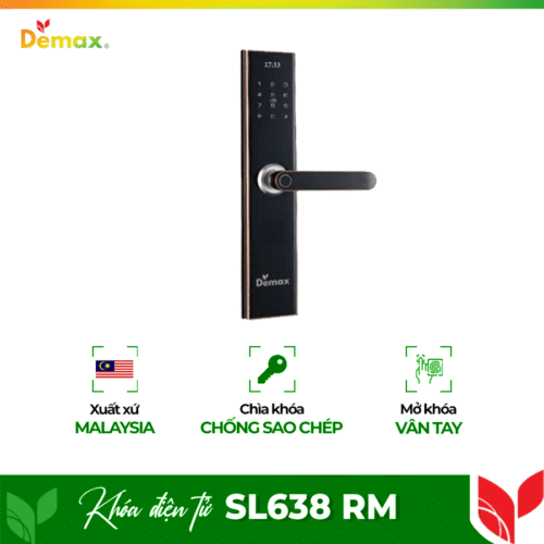 Khóa cửa thông minh Demax SL638 RM