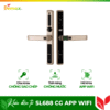 Khóa cửa điện tử chống nước Demax SL688 CG App Wifi 2 sl688 cg app wifi optimized