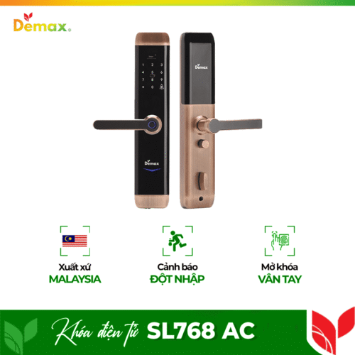 Khóa cửa thông minh Demax SL768 AC