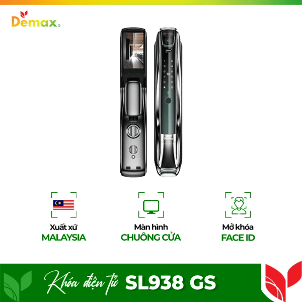 Khóa cửa thông minh nhận diện khuôn mặt FACE ID-3D Demax SL938 GS 3 sl938 gs optimized 600x600 1