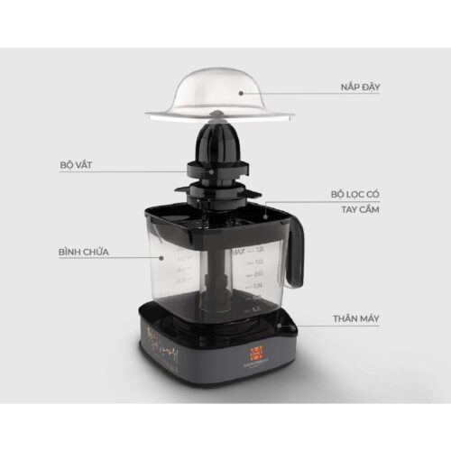 Máy vắt cam Hawonkoo OJH-120-GR 4 thiet ke may vat cam hawonkoo ojh 120 gr