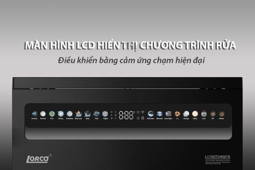 Máy rửa bát LORCA LCI9027SMS07B 3 anh may rua bat lorca lci9027sms07b