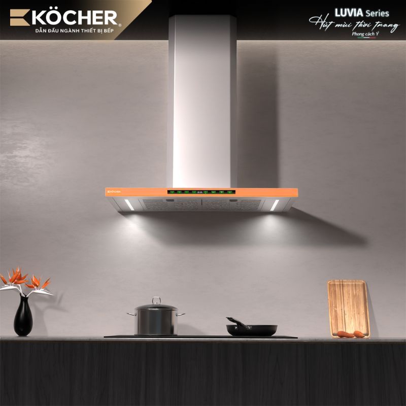 Hình ảnh máy hút mùi Kocher Luvia Premium 90cm Hình ảnh máy hút mùi Kocher Luvia Premium 90cm