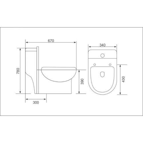Bồn cầu Gorlde 3288 6 kich thuoc bon cau gorlde 3288