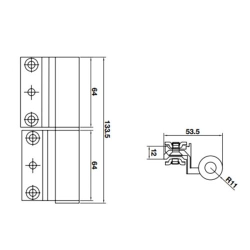 Bản lề rãnh C Hafele 926.98.742 3 kich thuoc ban le ranh c hafele 926 98 742