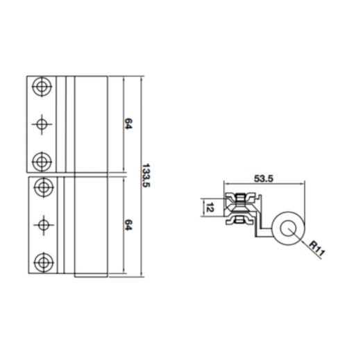 Bản lề rãnh C Hafele 926.98.752 3 thong so ban le ranh c hafele 926 98 752
