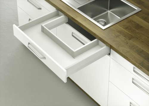 Ray hộp Hafele Matrix Box P Plus 92 mm 513.27.325 3 anh ray hop hafele matrix box p plus 92 mm 513 27 325