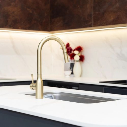 Vòi rửa bát dây rút Nobinox AQUA NX663V 3 anh voi rua bat day rut nobinox aqua nx663v