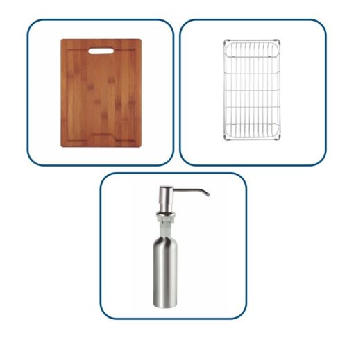 Chậu rửa bát Nobinox LIKEN NL792D 5 khay chau rua bat nobinox liken nl792d