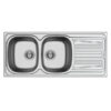 Chậu inox Hafele CLAUDIUS HS-SDD11650 565.86.391(Ngừng sản xuất) 2 chau rua hafele 565 86 391